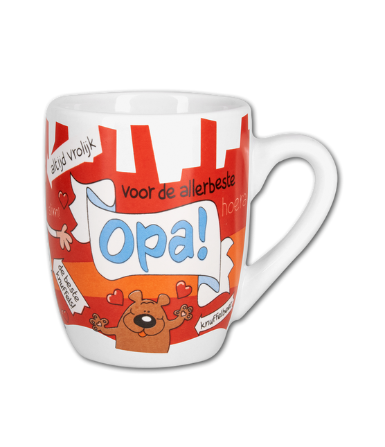 Rote Tasse Opa