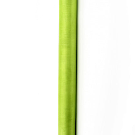 Limettengrüner Organza-Stoff 36cm 9m