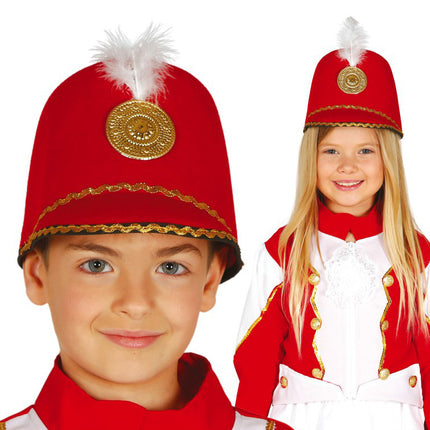 Hut Majorette Rot