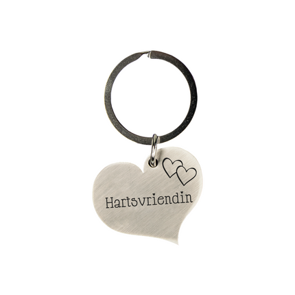 Schlüsselanhänger Herz Freund 10cm