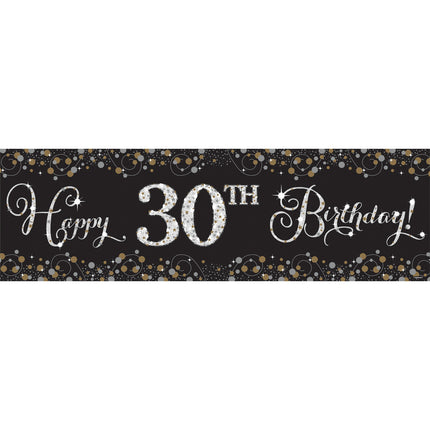 Geburtstagsbanner Happy Birthday 1,65m