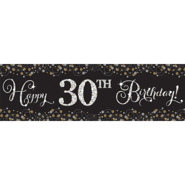 Geburtstagsbanner Happy Birthday 1,65m