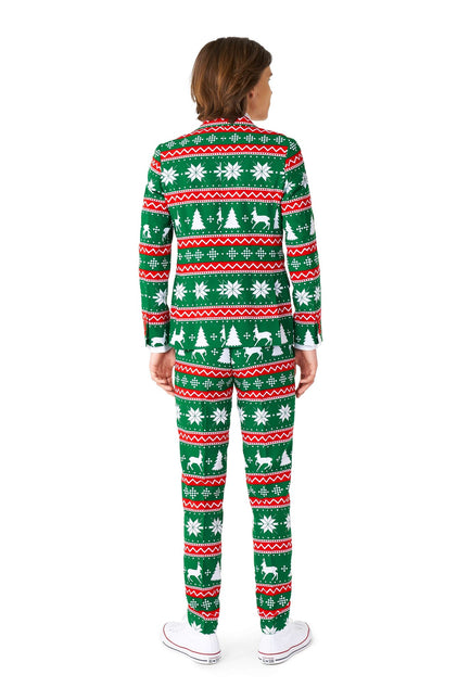 Festlicher grüner Anzug Junge Teen <tc>OppoSuits</tc>