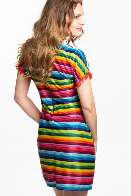 Mexikanisches Kleid S