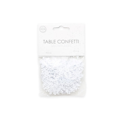 Tischkonfetti Schneeflocke