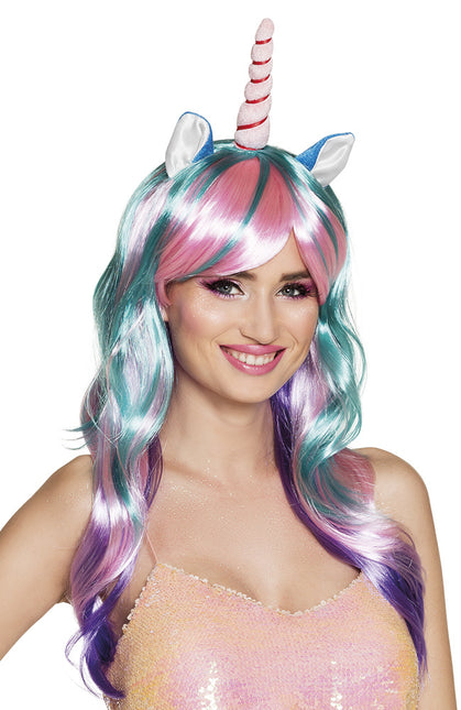Einhorn Perücke