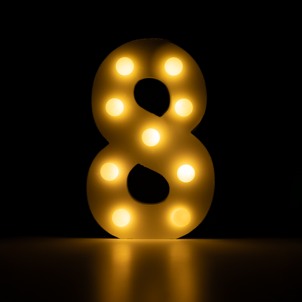 8 Lichtfigur 16,5 cm