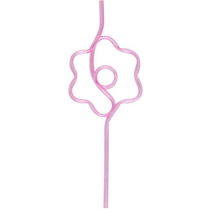 Bunte Strohhalme Blume 5 Stk.