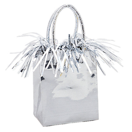 Ballongewicht Tasche Silber 8,3cm 157gr