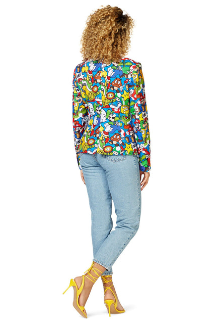 Super Mario Blazer Damen <tc>OppoSuits</tc>