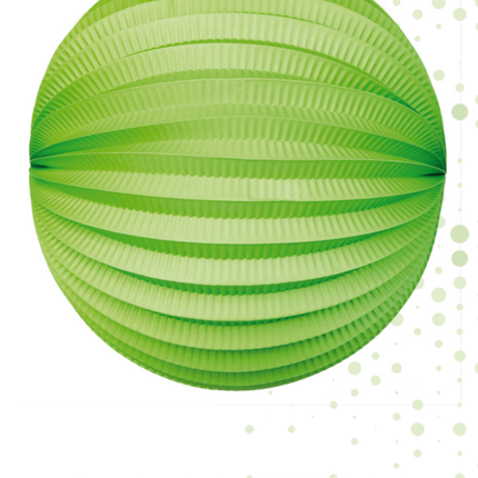 Hellgrüner Lampion 25cm