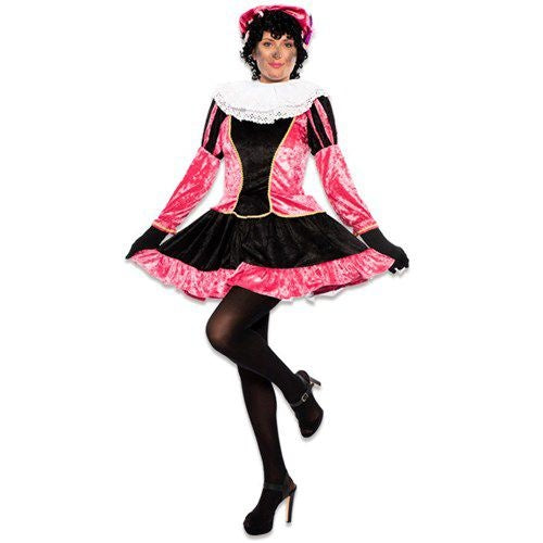 Pietenpak Kleid mit Petticoat Rosa