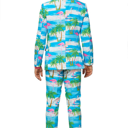 Hawaii Anzug Flamingo für Männer