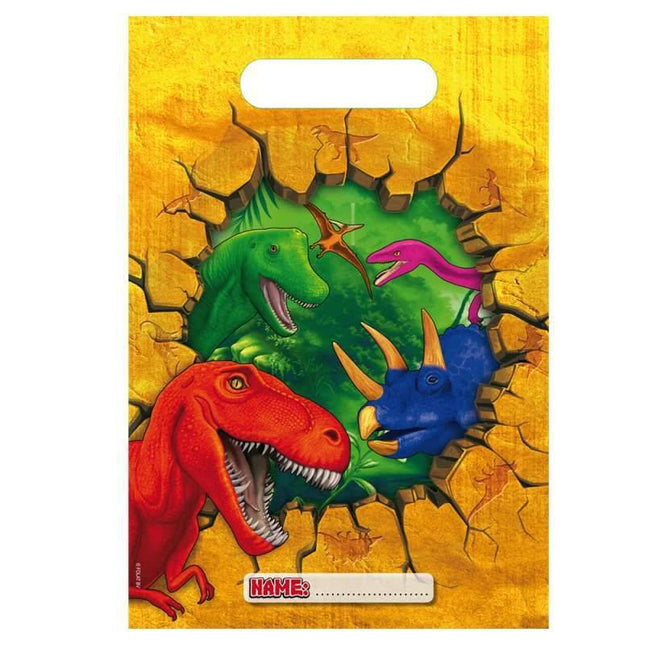 Dinosaurier Sharing Bags 23cm 6 Stk.