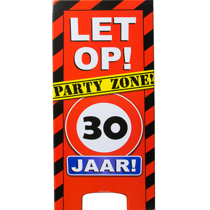 Warnschild 30 Jahre 62,5cm