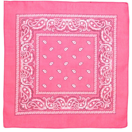 Hippie 60S Stirnband Rosa 55cm