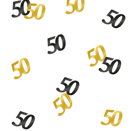 Tischkonfetti 50 Jahre 20gr