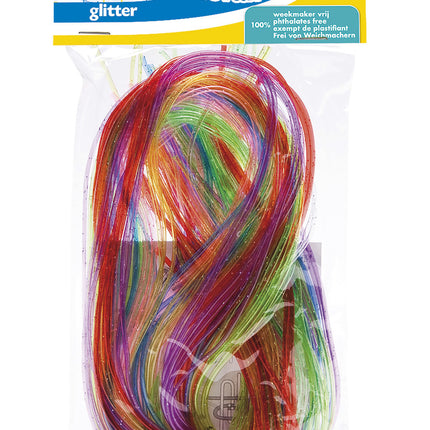 Bastelschnüre Glitzer 50Stück