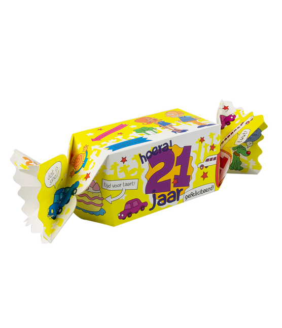Geschenkbox 21 Jahre 26cm