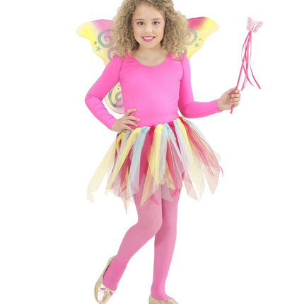 Bunte Flügel Glitzer