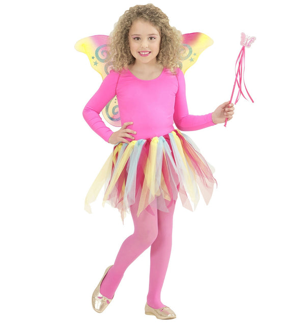 Bunte Flügel Glitzer