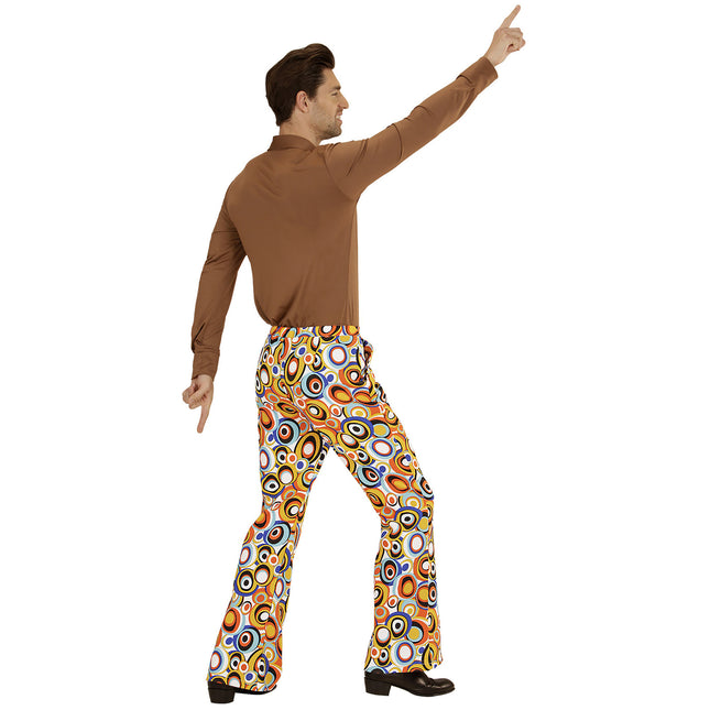 Disco 70S Hose Orange Herren Circles
