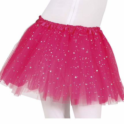 Fuchsia Tutu Sterne 30cm