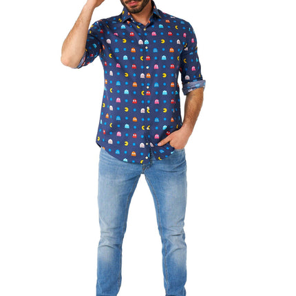 Pixel PAC-MAN Shirt Männer OppoSuits