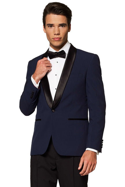 Dunkelblauer Smoking Männer <tc>OppoSuits</tc>