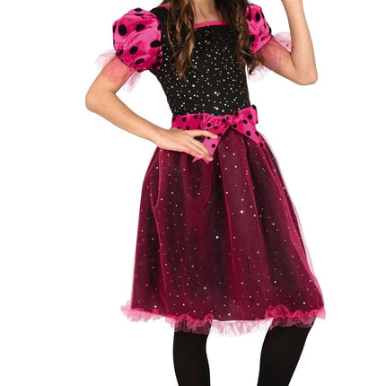 Hexe Halloween Kostüm Mädchen Rosa