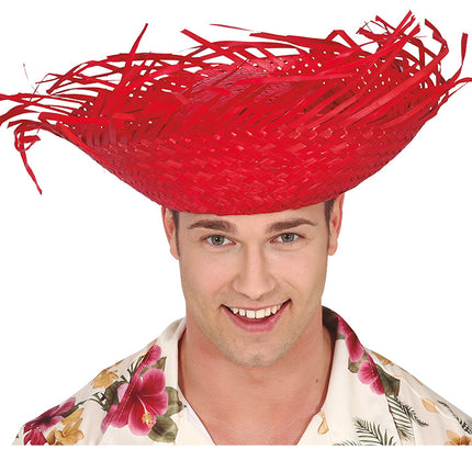 Strohhut Rot