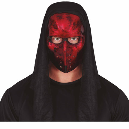 Rote Maske Hockey