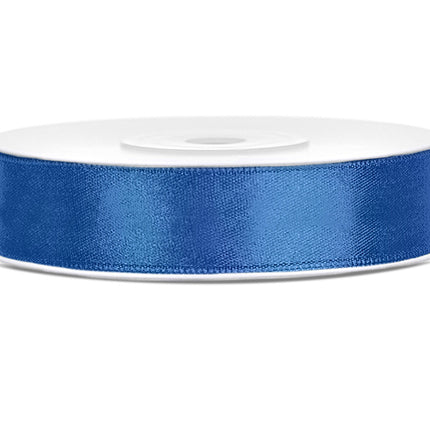Satinband Königsblau 12mm 25m
