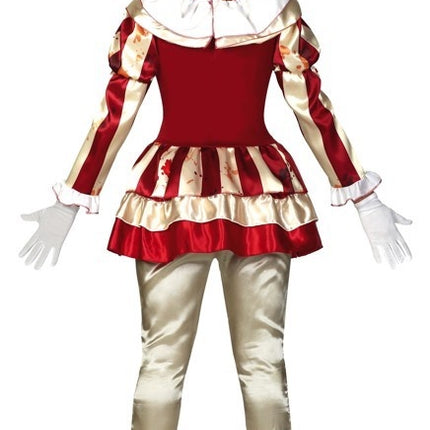 Clown Halloween Kostüm Damen