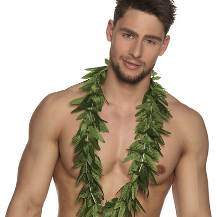 Hawaii Kranz Grüne Blätter