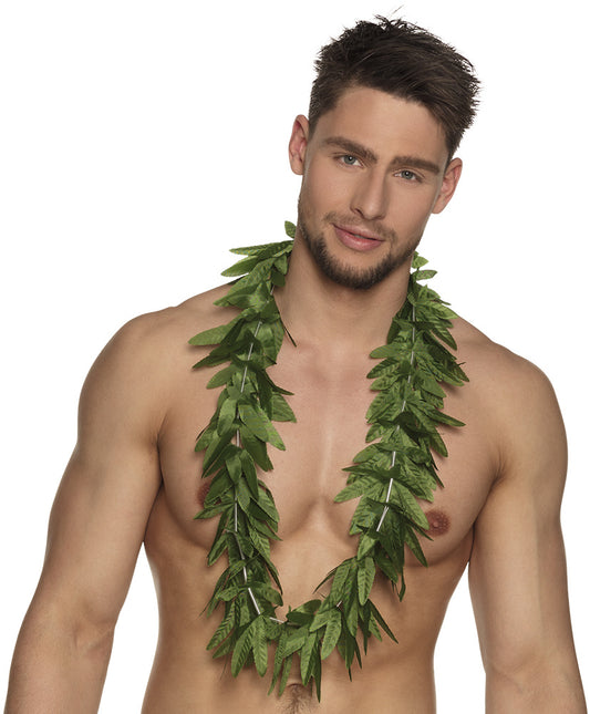 Hawaii Kranz Grüne Blätter