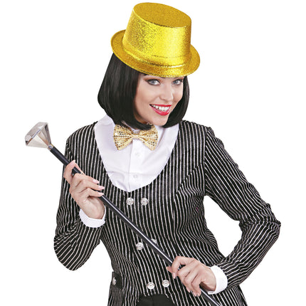 Gold High Hat Glitter