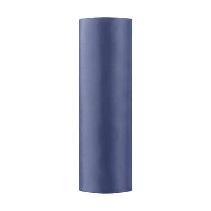 Dunkelblauer Tischläufer 16cm 9m