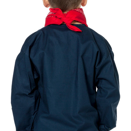Farmer's Smock Kind Blau