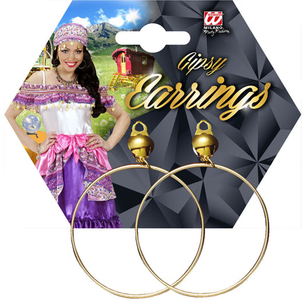 Gold-Ohrringe Gypsy