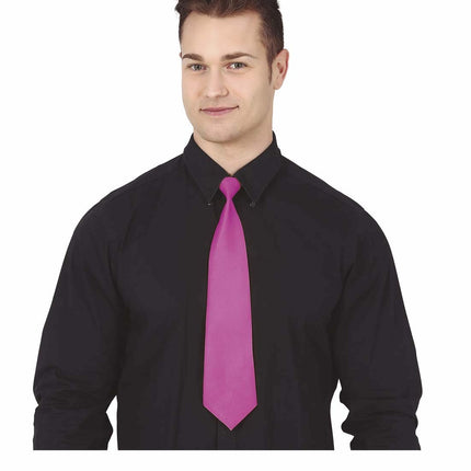 Fuchsia Krawatte 40cm