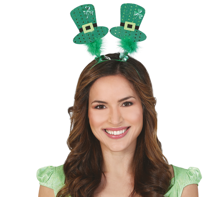 St.Patrick Haarband Grün