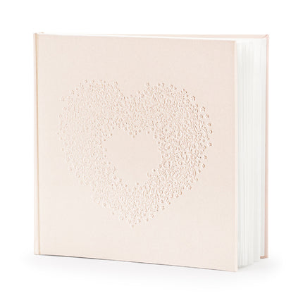 Rosa Gästebuch 20,5cm