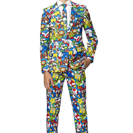 Super Mario Anzug Junge Teen <tc>OppoSuits</tc>