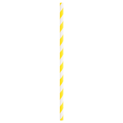 Bunte Strohhalme aus Papier 40 Stk.
