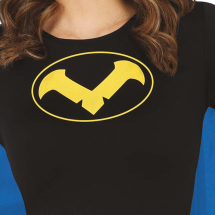 Batgirl Kostüm Blau Damen