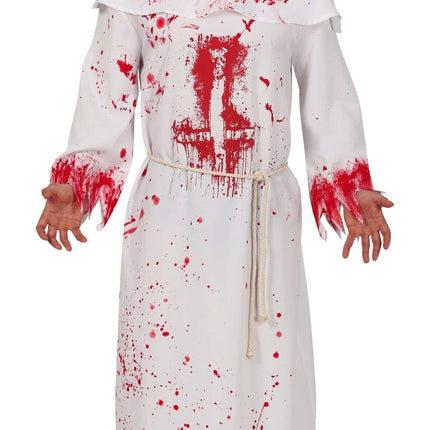 Mönch Halloween Kostüm Männer Blutig L