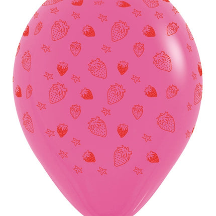 Ballons Erdbeer-Mix 30cm 25Stk