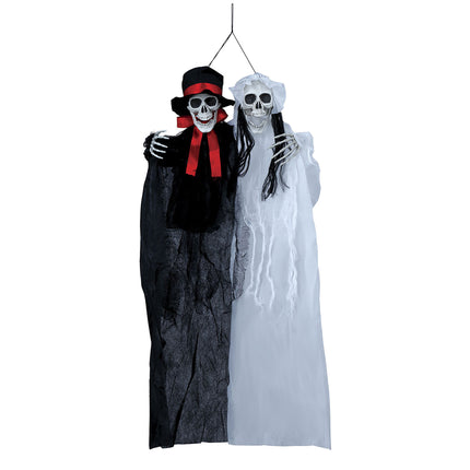 Halloween Hängende Dekoration Braut und Bräutigam 90cm