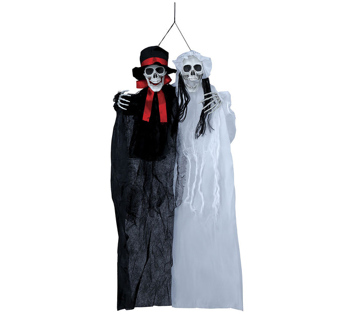 Halloween Hängende Dekoration Braut und Bräutigam 90cm